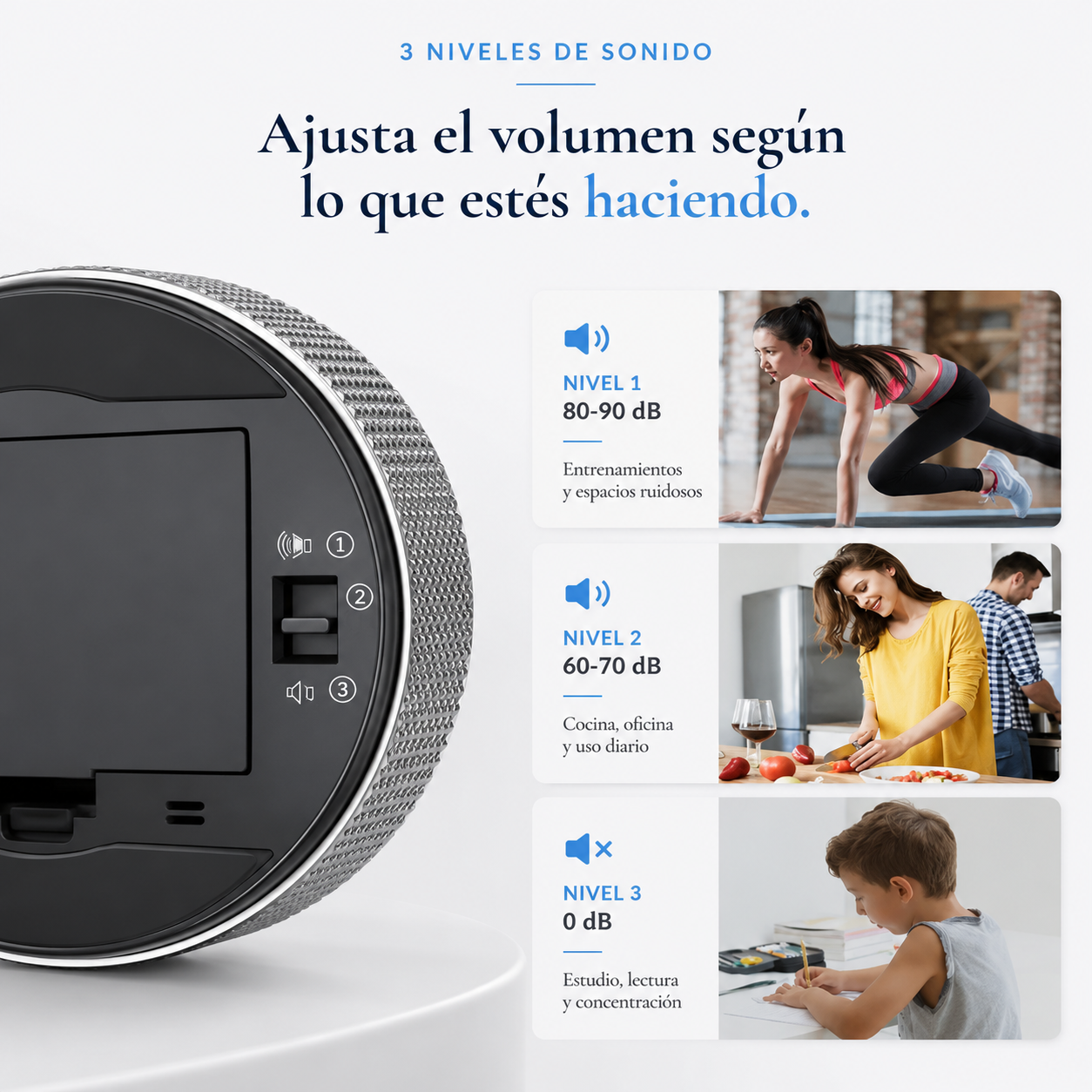 Temporizador Digital Giratorio con Pantalla LED